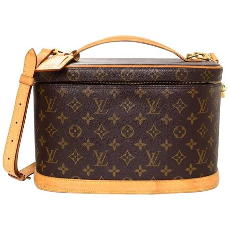 louis vuitton monogram nice train case|louis vuitton nice vanity case.